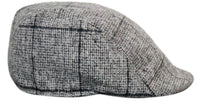Marc Darcy Kristian moške tvid vintage retro dedek ravne kape klobuki Peaky Blinders Check klasične