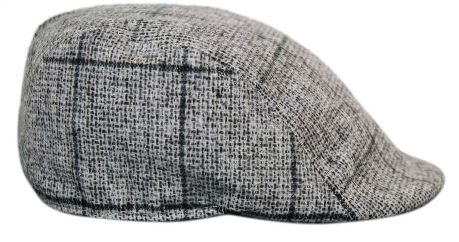 Marc Darcy Kristian moške tvid vintage retro dedek ravne kape klobuki Peaky Blinders Check klasične