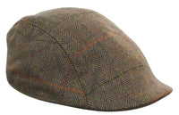Marc Darcy Nelson moške tvid vintage retro dedek ravne kape klobuki Peaky Blinders Check klasične