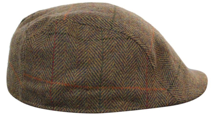 Marc Darcy Nelson moške tvid vintage retro dedek ravne kape klobuki Peaky Blinders Check klasične