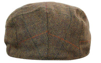 Marc Darcy Nelson moške tvid vintage retro dedek ravne kape klobuki Peaky Blinders Check klasične