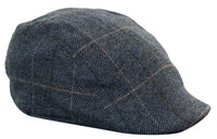 Marc Darcy Scott moške tvid vintage retro dedek ravne kape klobuki Peaky Blinders Check klasične