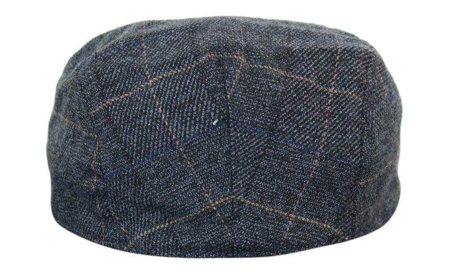 Marc Darcy Scott moške tvid vintage retro dedek ravne kape klobuki Peaky Blinders Check klasične