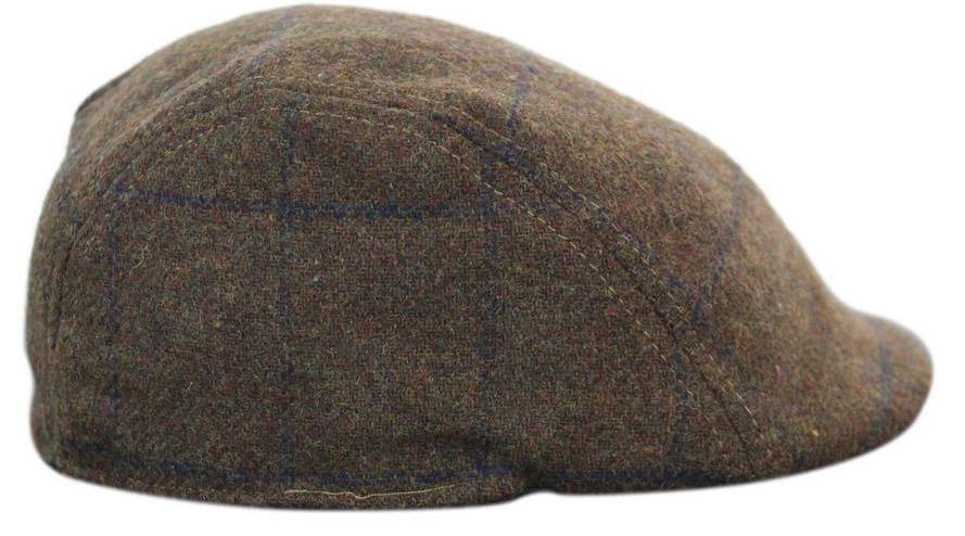 Marc Darcy TB4 moške tvid vintage retro dedek ravne kape klobuki Peaky Blinders Check klasične