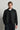 Moška črna minimalistična elegantna bomber jakna