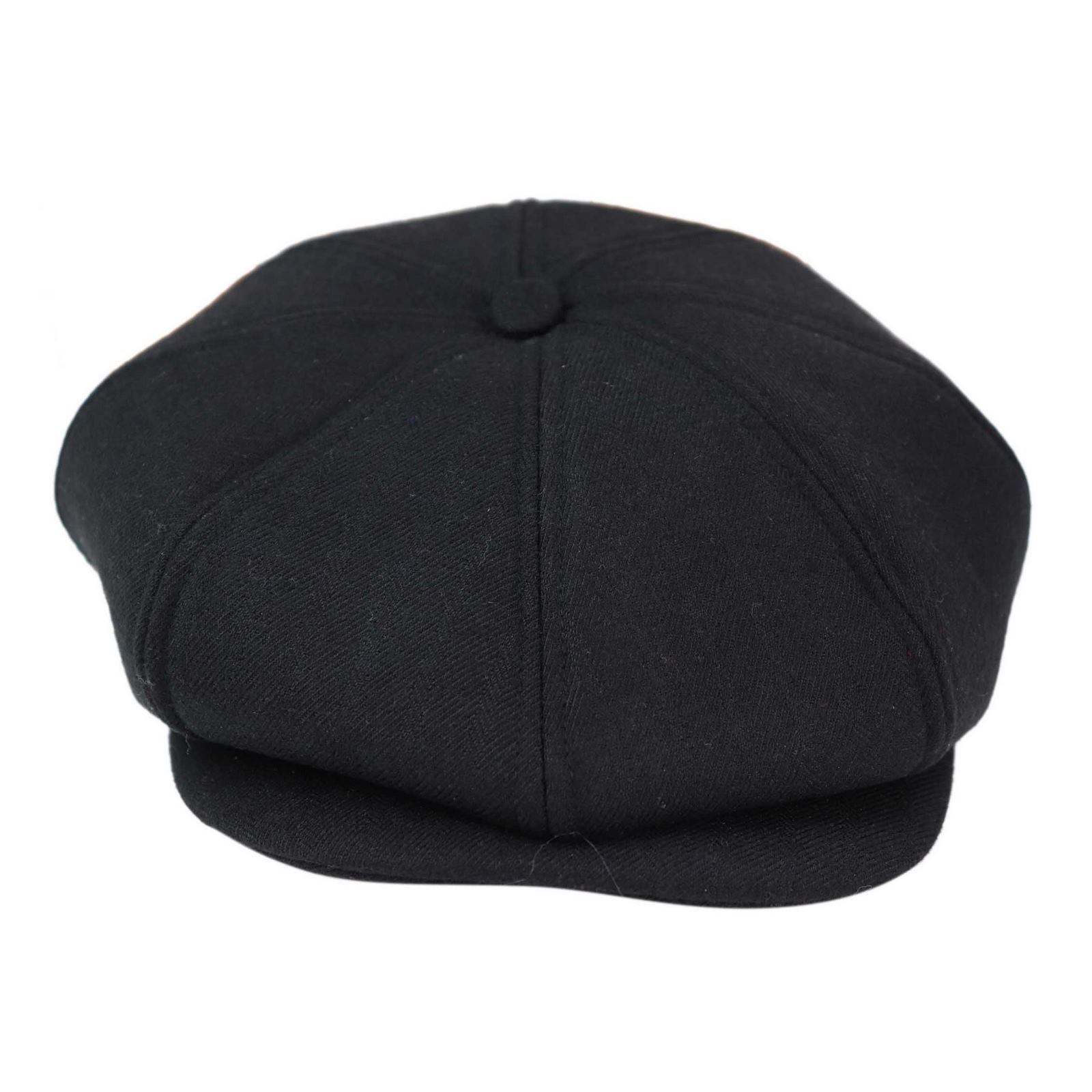 Moška 8-delna kapa Peaky Blinders - črna