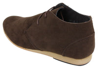 Moški črni bež rjavi mornarsko modri puščavski škornji čevlji iz semiša z visokim gležnjarjem Chelsea