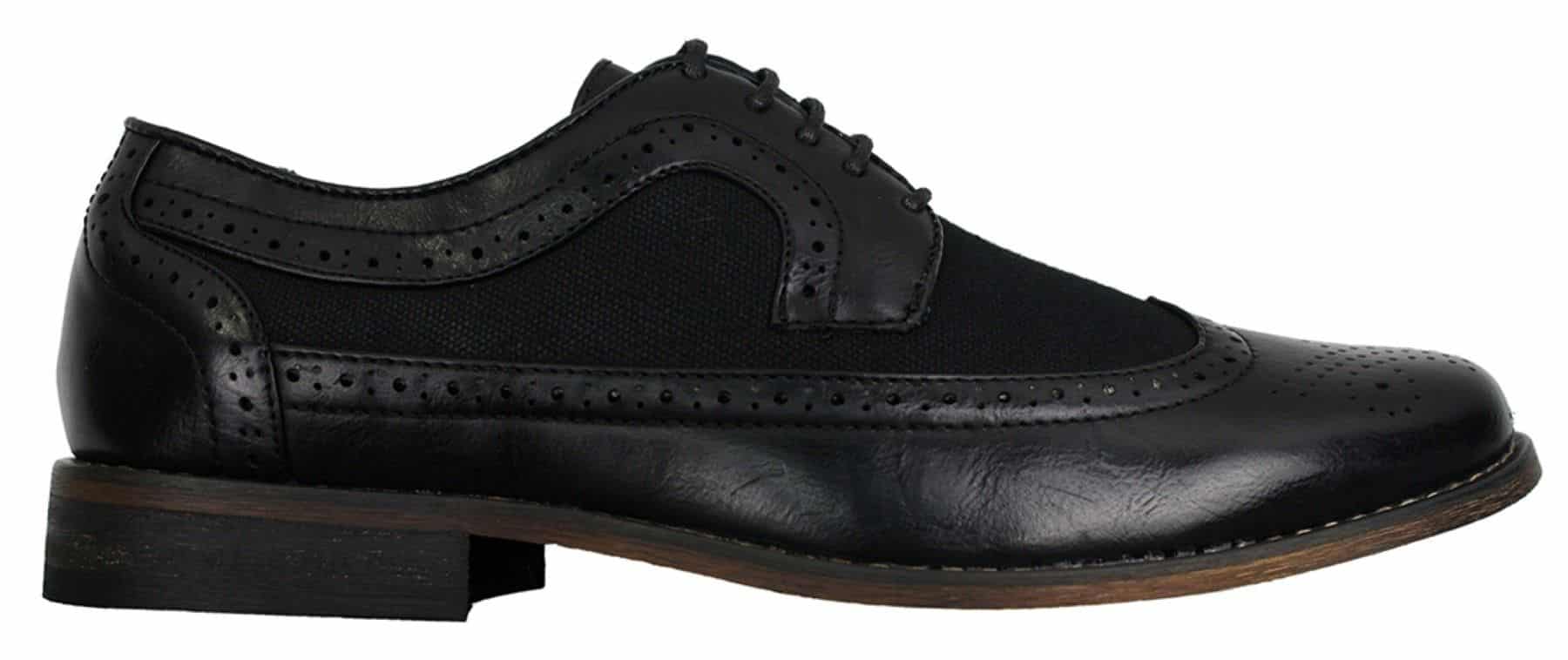 Moški usnjeni brogues čevlji italijanskega oblikovalca elegantno-ležerni rjavi črni mornarsko modri retro