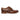 Moški rjavi usnjeni oxfordski čevlji Wingtip brogue