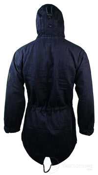 Moški jeans plašč s kapuco, jeans jakna s flis podlogo, 3/4 jopič
