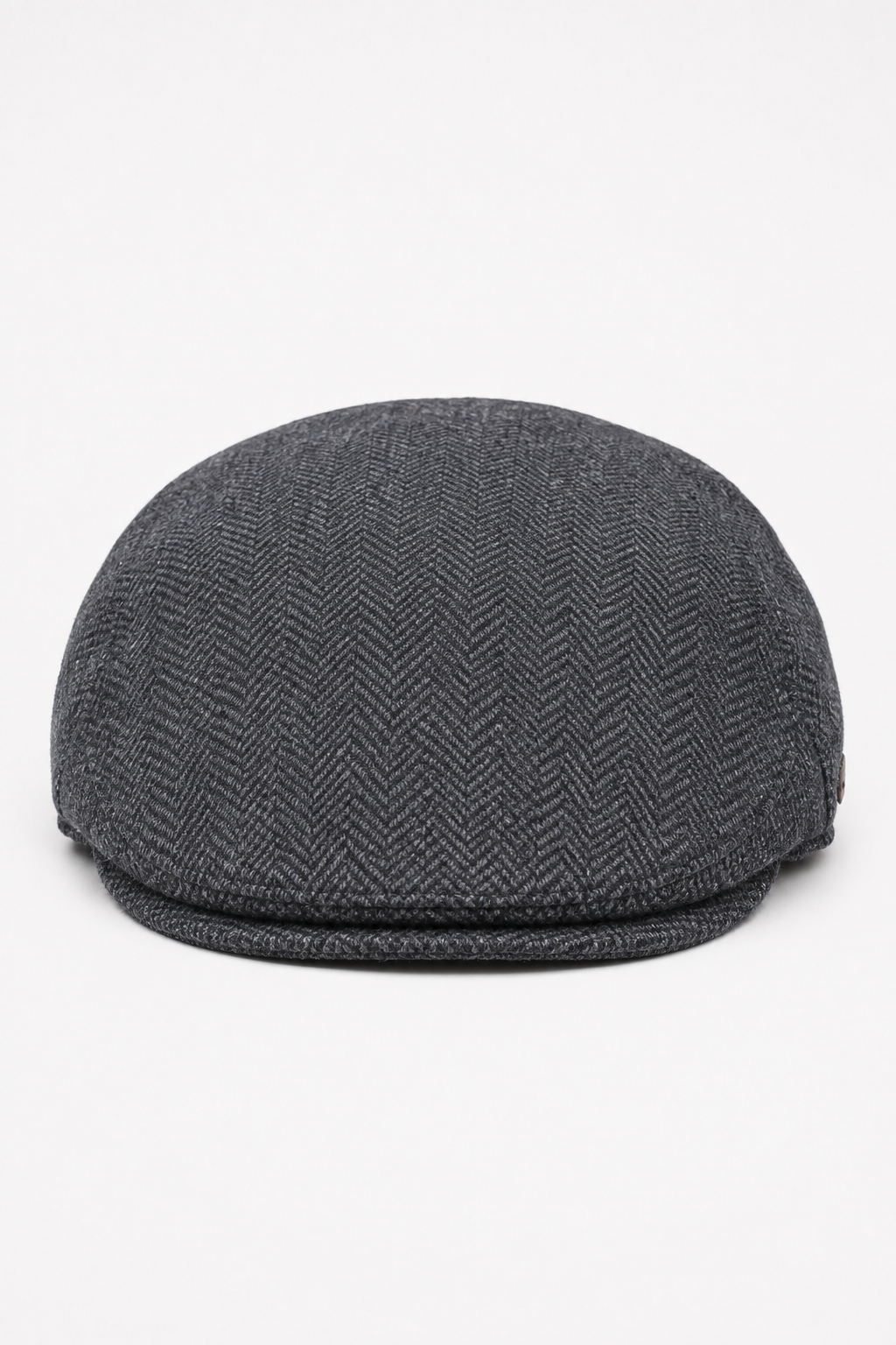 Moška ravna kapa iz volne, ribja kost, temno ogljena, tvid, klasična, 1920-ta unisex, Del Boy