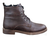 Moški zimski škornji s flis podlogo