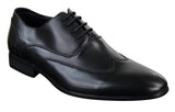Moški usnjeni brogues z vezalkami, italijanski dizajnerski čevlji, elegantni formalni, klasični, retro