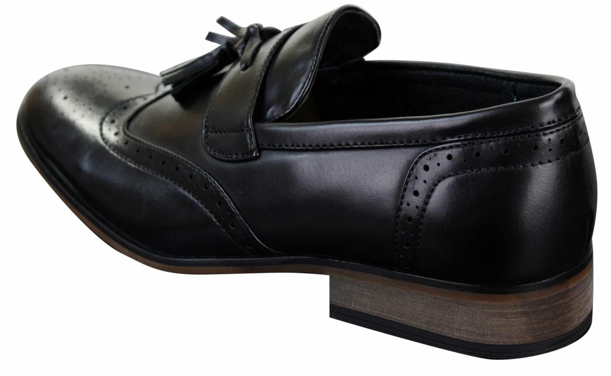 Moški usnjeni brezrokavniki z resicami, brogue čevlji za vožnjo, mokasini, klasični vintage, retro