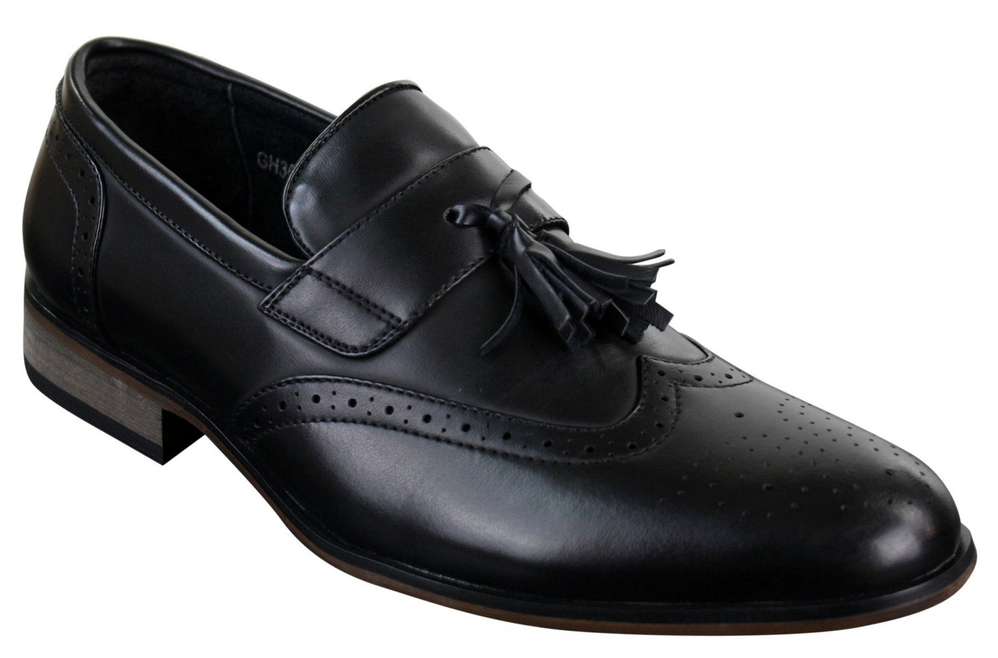 Moški usnjeni brezrokavniki z resicami, brogue čevlji za vožnjo, mokasini, klasični vintage, retro