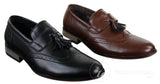 Moški usnjeni brezrokavniki z resicami, brogue čevlji za vožnjo, mokasini, klasični vintage, retro