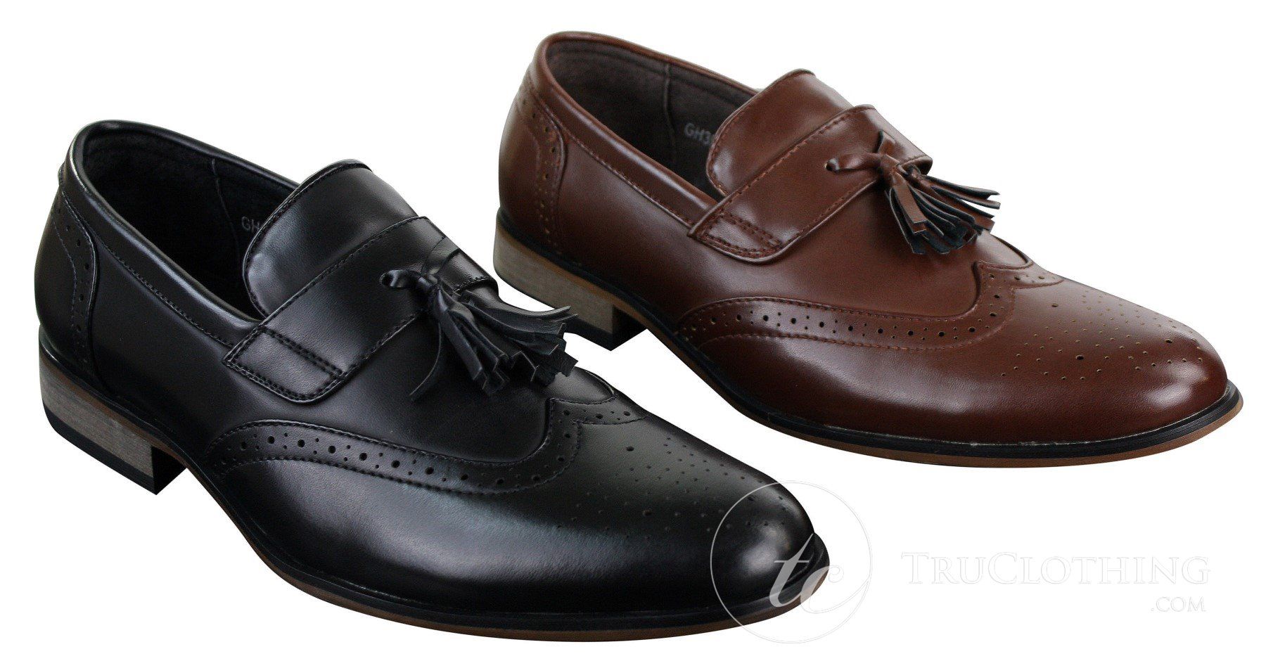 Moški usnjeni brezrokavniki z resicami, brogue čevlji za vožnjo, mokasini, klasični vintage, retro