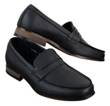 Moški usnjeni natikači iz nubuka, mokasini, čevlji Vintage Retro Classic