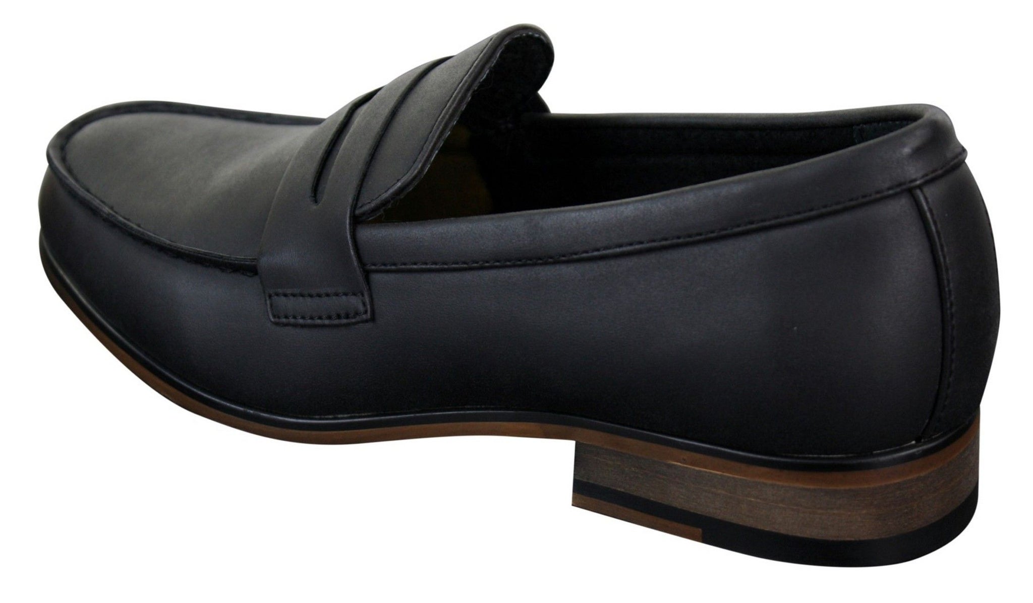 Moški usnjeni natikači iz nubuka, mokasini, čevlji Vintage Retro Classic