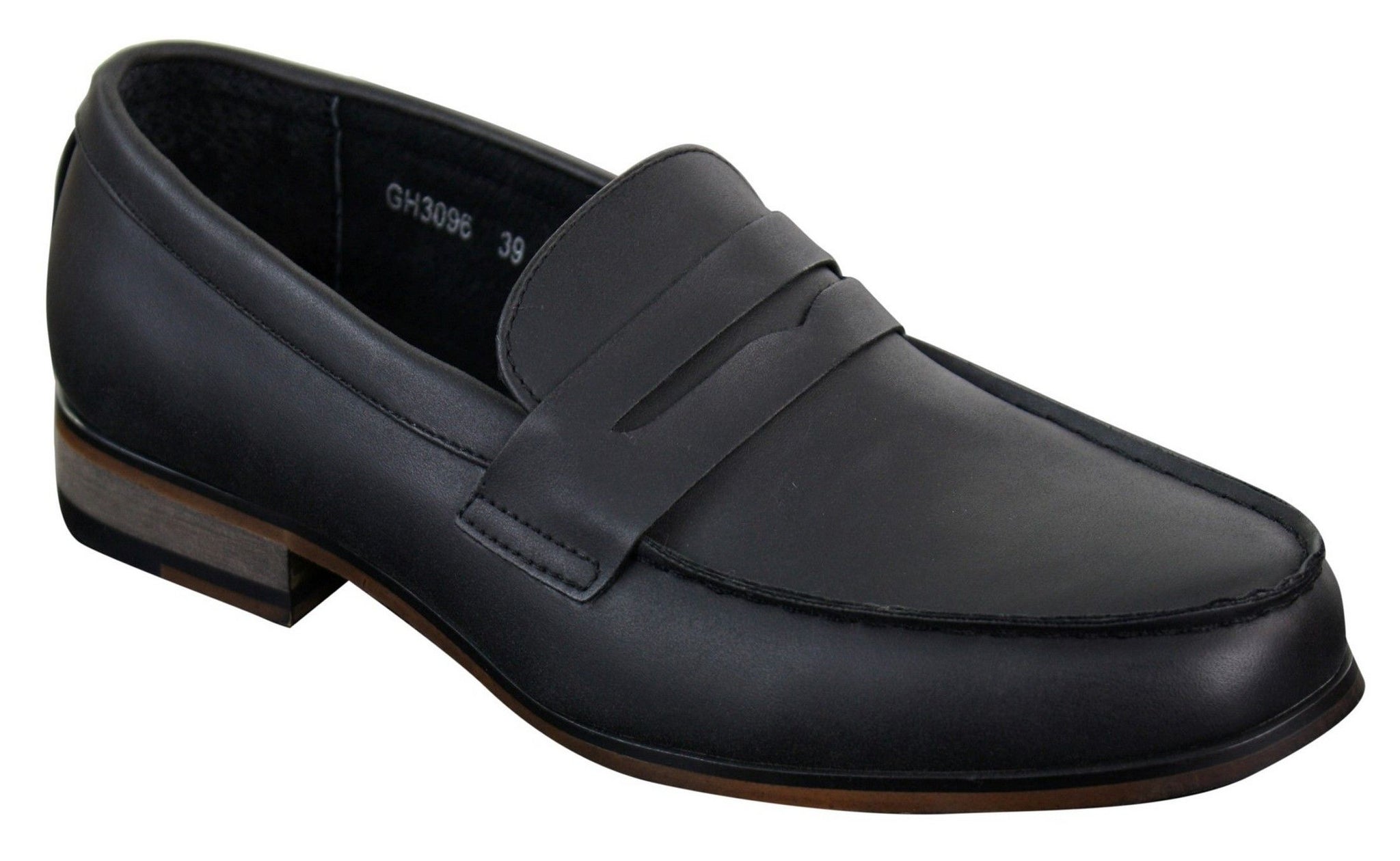 Moški usnjeni natikači iz nubuka, mokasini, čevlji Vintage Retro Classic