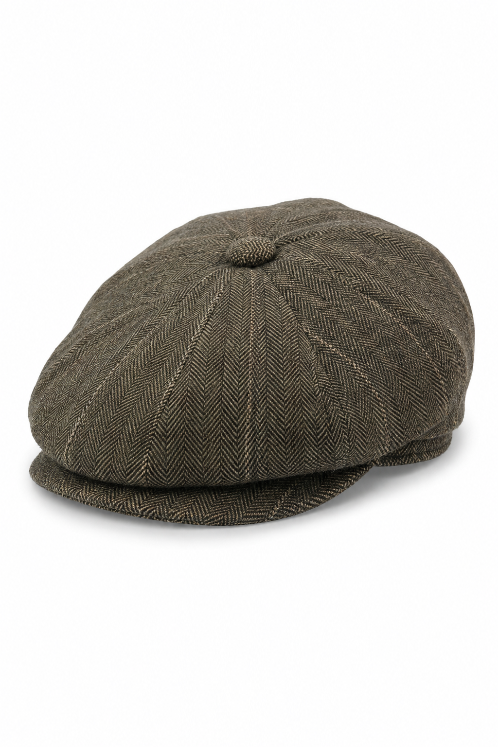 Moška kapa Peaky Blinders s tvidom in karo vzorcem