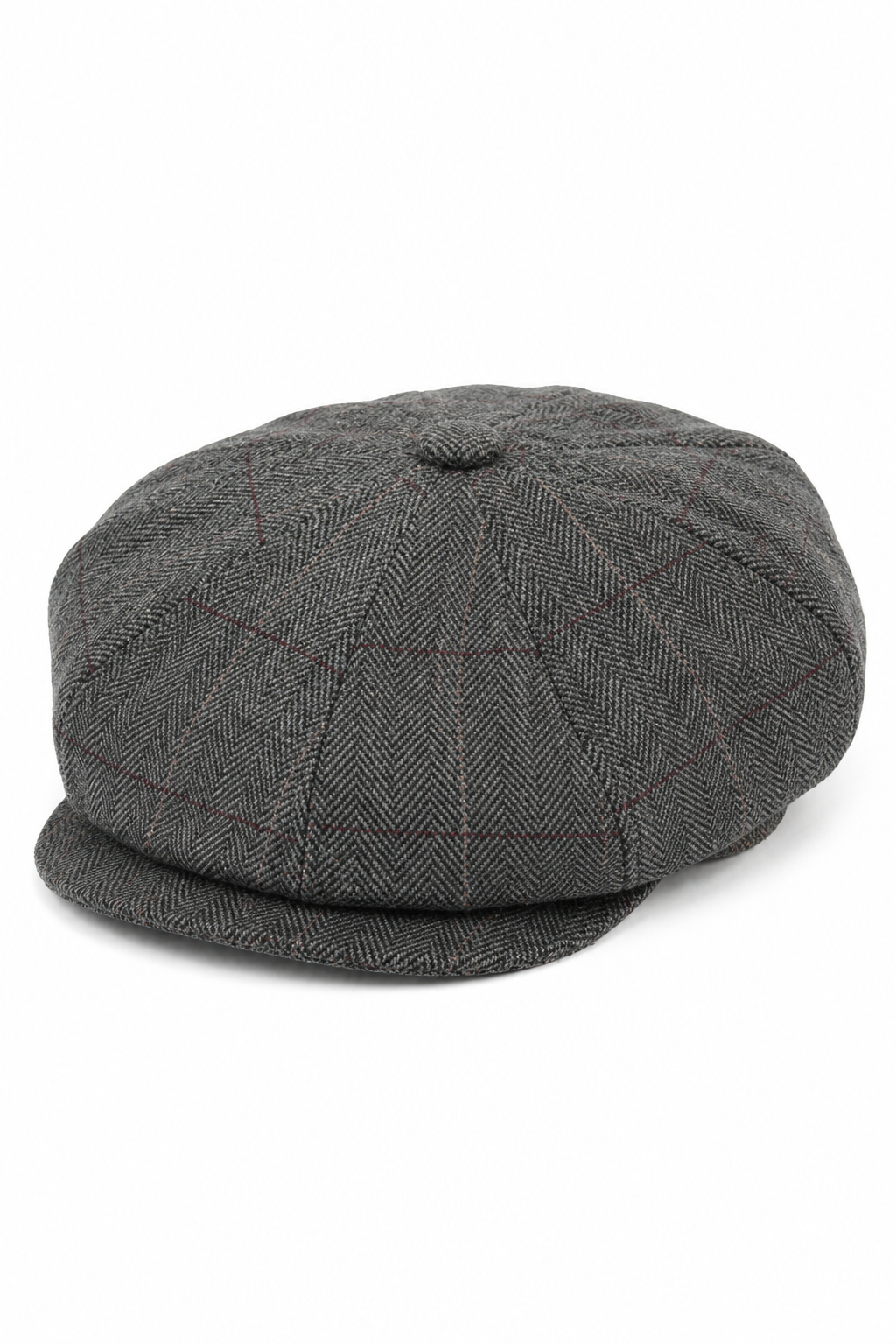 Moški vintage tweed klobuk Peaky Blinders