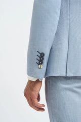 Miami - Moški poletni svetlo moder suknjič