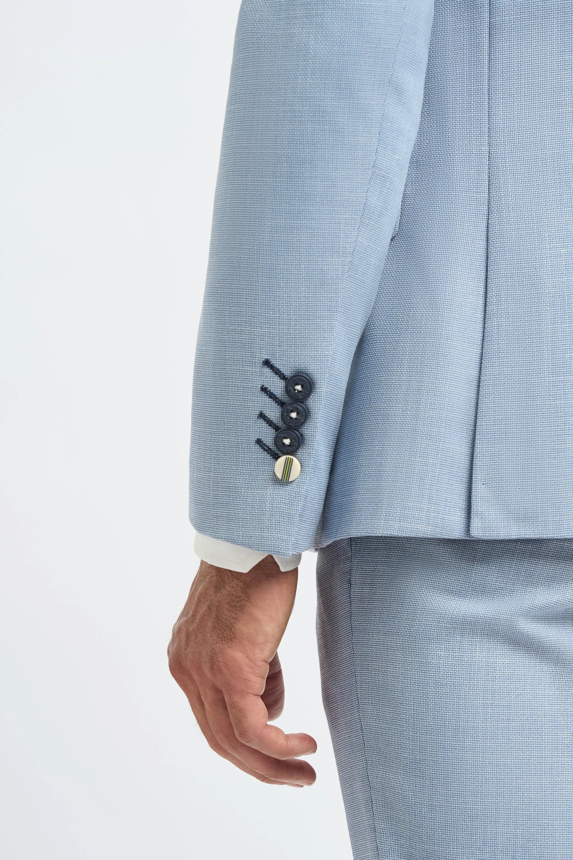 Miami - Moški poletni svetlo moder suknjič