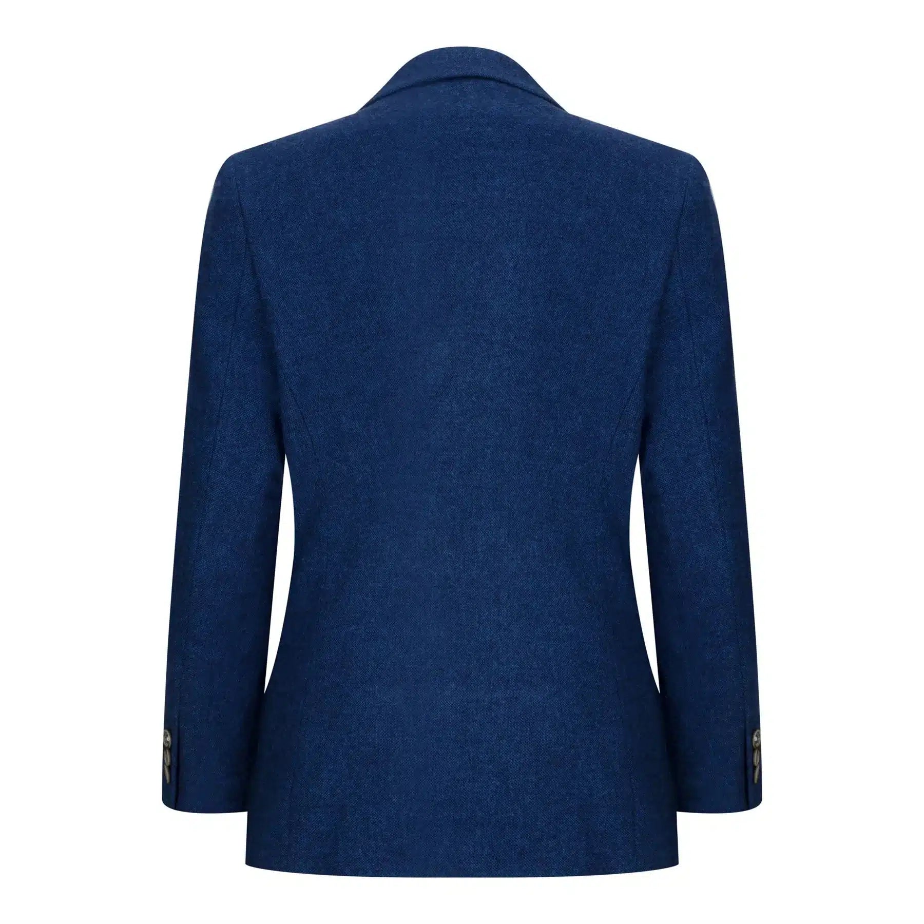 Fantovski 3-delni volneni komplet iz modrega tvida, vintage klasičen telovnik s 4 žepi iz 20. let prejšnjega stoletja