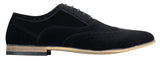 Patron 238 moški semiš usnjeni brogues elegantni casual rdeče rjavi mornarsko črni čevlji z vezalkami retro