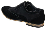 Patron 238 moški semiš usnjeni brogues elegantni casual rdeče rjavi mornarsko črni čevlji z vezalkami retro