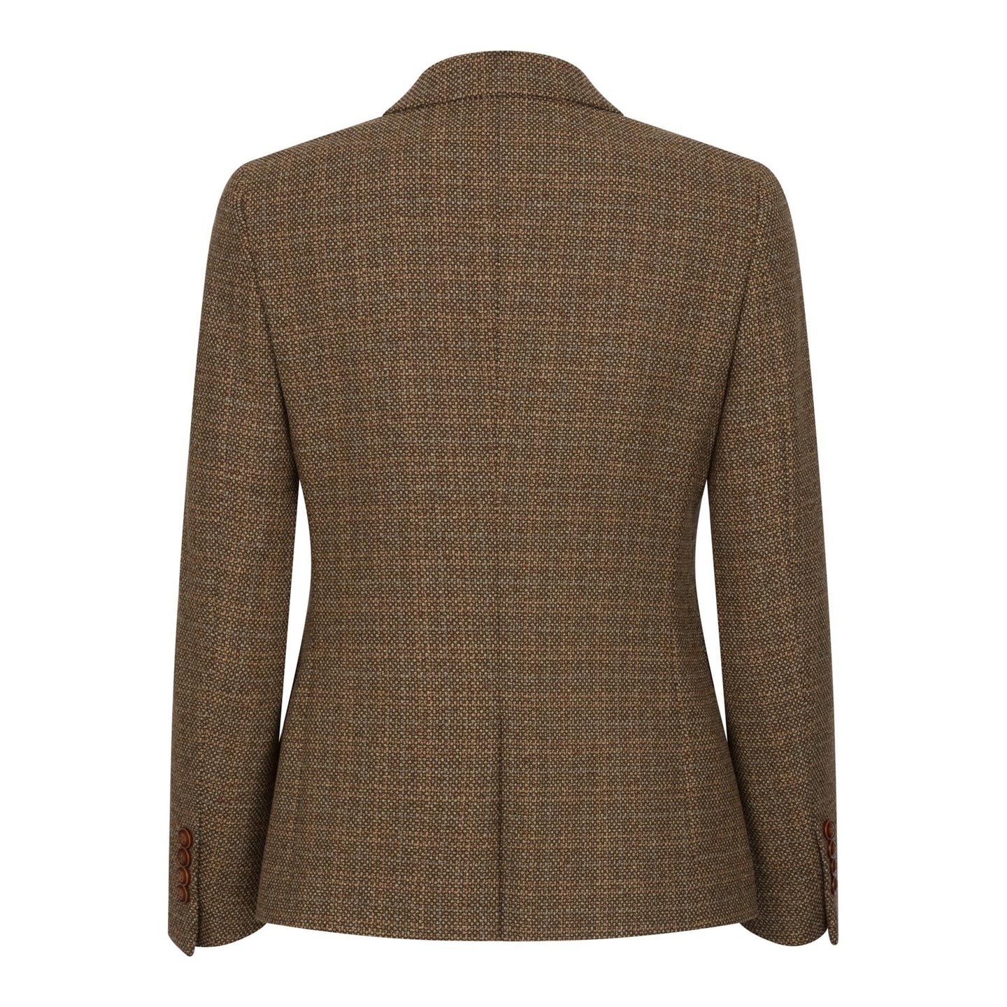 Ralph - Ženski rjav tvid blazer krojenega kroja