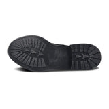 Sebastian - Moški črni usnjeni puščavski škornji z vezalkami