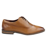 Moški derby čevlji z vezalkami iz pravega usnja, elegantni, formalni, klasični, rjavi