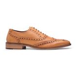 Moški čevlji z vezalkami, klasično krojenje, rjava, vintage, formalna, elegantna