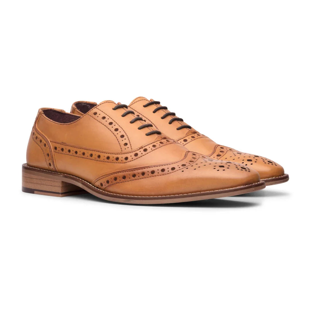 Moški čevlji z vezalkami, klasično krojenje, rjava, vintage, formalna, elegantna