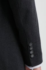 Moška črna vintage obleka iz 20. let prejšnjega stoletja