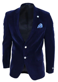 Moški žametni suknjič, suknjič z 2 gumboma, elegantno-ležerno, formalno, krojen kroj