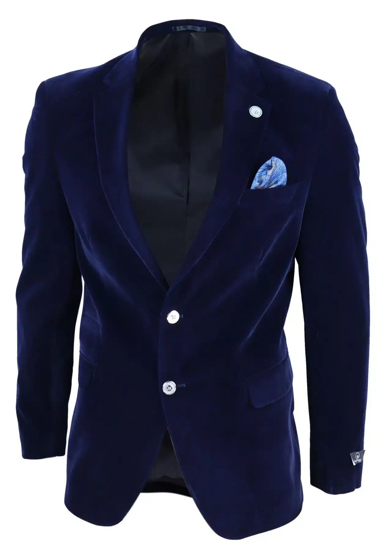 Moški žametni suknjič, suknjič z 2 gumboma, elegantno-ležerno, formalno, krojen kroj