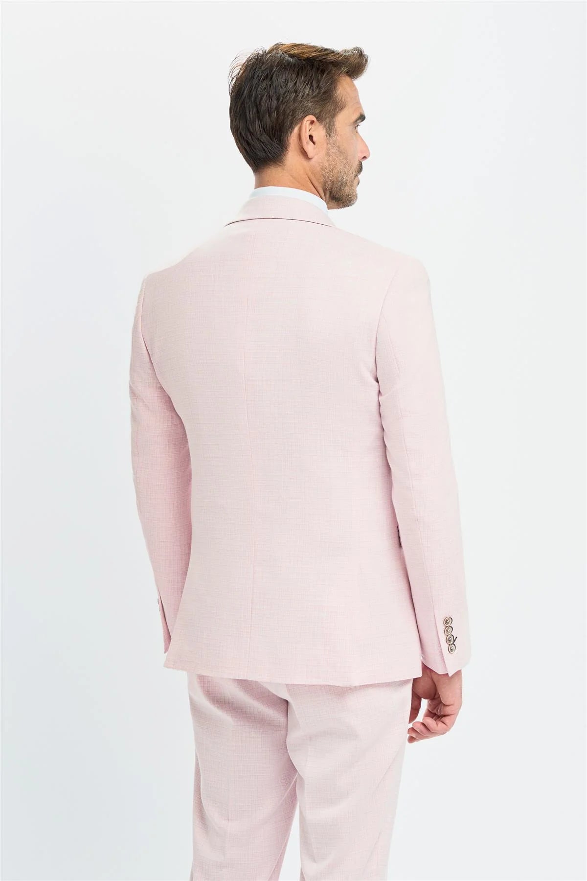Tropez - Moški roza krojeni blazer