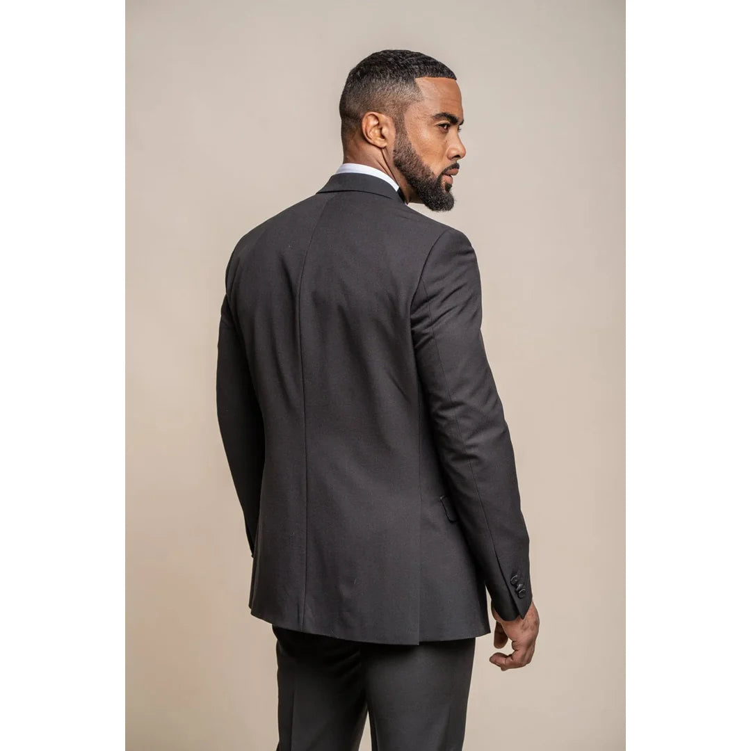 Tux - Moški črni klasični smoking blazer