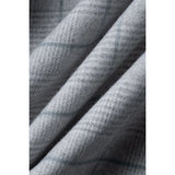 Radika - moški svetlo siv karo telovnik