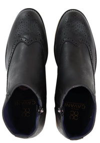 Moški škornji Peaky Blinders Brogue z zadrgo