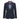 Ženski blazer obleka iz volnenega tvida z našitki na komolcu iz 20. let prejšnjega stoletja, vintage klasična modra