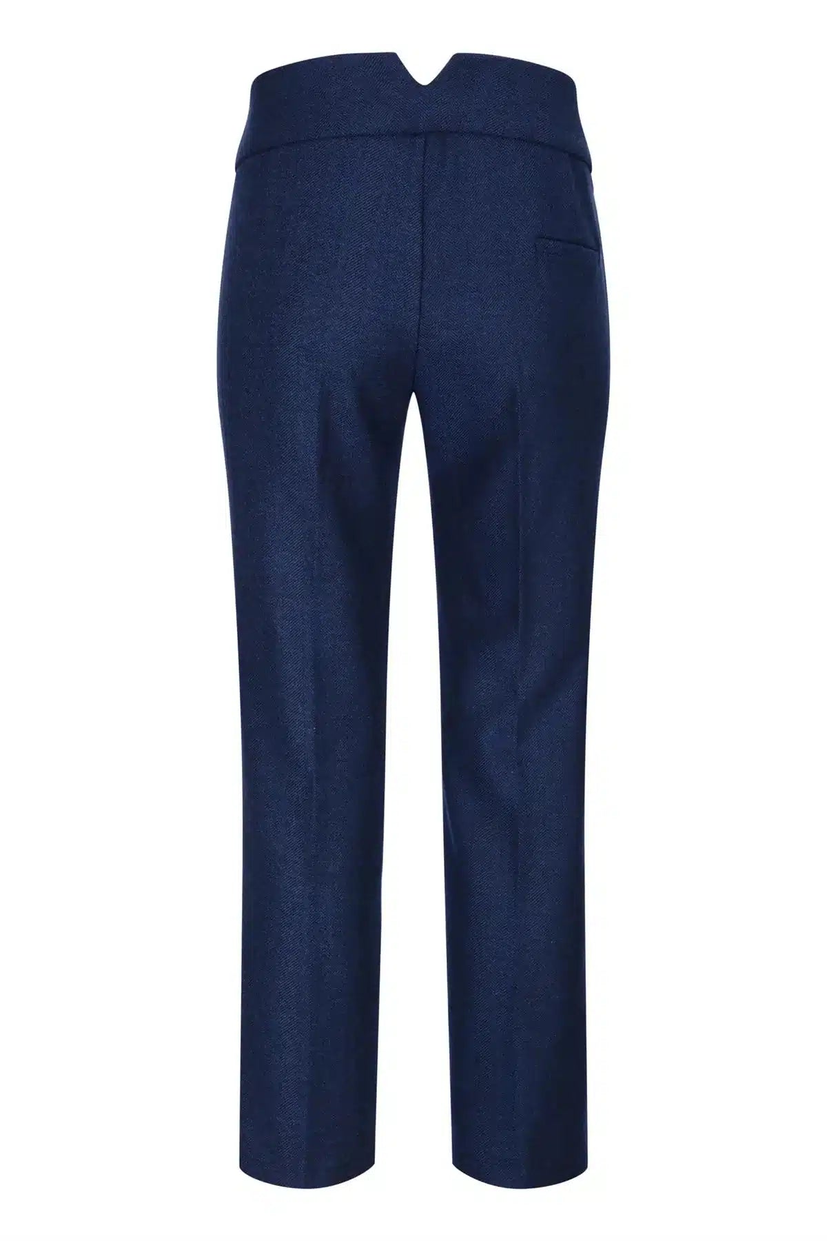 Ženske tvid hlače z vzorcem ribje kosti, temno modre, vintage, klasični Gatsbyjevi naglavni hlačnici iz 20. let prejšnjega stoletja