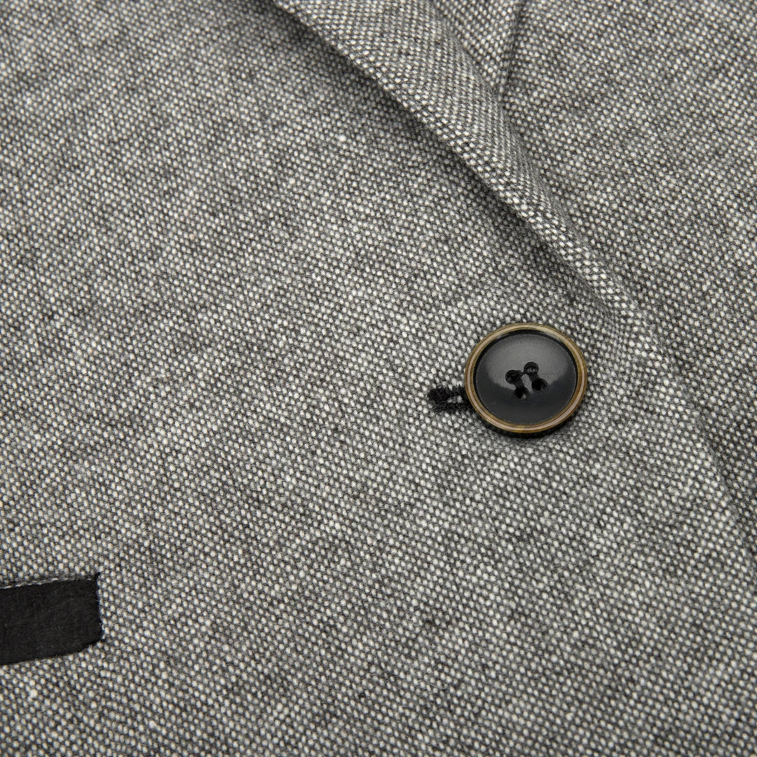 wsn03 - Ženski tvid siv blazer suknjič Elow Patch Peaky 1920s