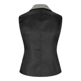 wsn03 - Ženski tvid siv blazer telovnik Elow Patch Peaky 1920s