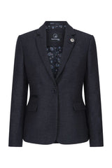 Ženske Črna jakna Tvid Ribja kost Volna Klasična Elegantna Casual Vintage 1920-ta