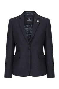 Ženske Črna jakna Tvid Ribja kost Volna Klasična Elegantna Casual Vintage 1920-ta