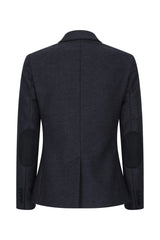 Ženske Črna jakna Tvid Ribja kost Volna Klasična Elegantna Casual Vintage 1920-ta